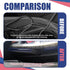 RGOAANC 4PCS Car Wire Sleeve, Car Concealed Wire Sleeve, Self-Adhesive Tubing Cable Hidden Protector, Car Accessories