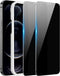 iPhone 12 Pro Max Privacy Screen Protector - 2 Pack, Anti-Spy, Shatterproof, Full Edge Coverage, Bubble Free, Easy
