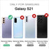 Dexnor for Samsung Galaxy S21 Case - Heavy Duty Military Grade Protection with Built-in Screen Protector