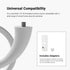 Holicfun Flexible Twist Mount for Security Cameras, Universally Compatible with Ring, Blink, Eufy, Google Nest