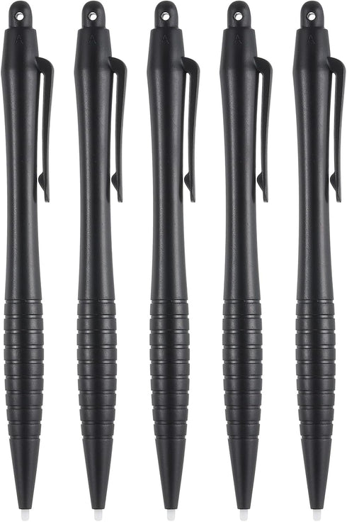 MECCANIXITY Black Touch Screen Stylus Pen, 5pcs for Phone