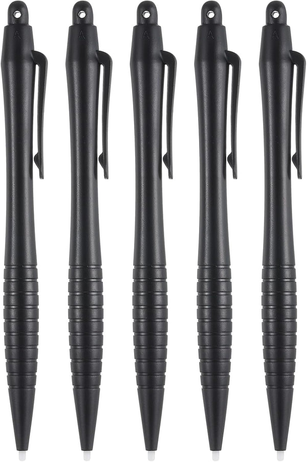 MECCANIXITY Black Touch Screen Stylus Pen, 5pcs for Phone