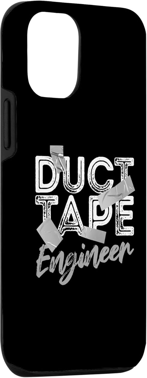 iPhone 13 Pro Duct Tape Engineer Case - Funny Handyman Mechanic Humor Renovation