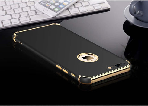 Compatible for iPhone 8 Plus Case, Ultra Slim Flexible Elegant Matte Cover, Black