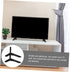 Garneck 1pair Heavy Duty No-Drill Tv Stand Mount Stable Base Height for Living Room Bedroom and Hotel Tv Tabletop