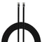 Power Gear Telephone Line Cord, 15 Feet, Black, Modular Jack Ends for Phone, Modem, Fax
