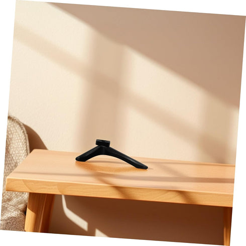 Mobestech 1pair Adjustable Tv Stand Base Legs Tabletop Pedestal Bracket for Various Monitor Easy to Install