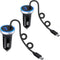 Fast Car Charger with Built-in 3ft Type C Fast Charging Cable, 3.4A USB C Car Adapter for Samsung Galaxy S24, S23, S22,