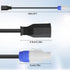 XMSJSIY 3-Prong NEMA 5-15R to PowerCon Power Cable Cord, 15A 125V, 3 Pin PowerCon Output Male Connector to NEMA 5-15R