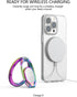 Magnetic Phone Grip for MagSafe Ring Holder - Allengel Gym Magnetic Grip with Adjustable Stand for iPhone 14/13/12