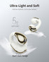 30H wegear Open-Ear Earbuds, Clip-On Headphones, Open-Ring Comfort Wireless Bluetooth Earbuds, Dual Connection