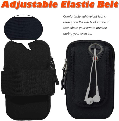 Phone Holder for Running - Armband Cell Phone Holder for iPhone 11 12 13 14 15 Pro Max and Samsung Galaxy
