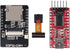 ESP32-CAM WiFi + Bluetooth Module - Development Board with Camera Module OV2640 2MP + FT232RL USB to TTL Converter