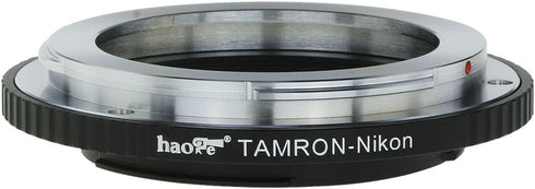 Haoge Lens Mount Adapter for Tamron Adaptall II 2 Lens to Nikon Cameras D7100, D7000, D5200, D5100, D3100, D300