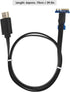 VBESTLIFE NGFF M.2 A/E Key to HDMI Adapter Cable, 75cm Notebook External Adapter Cable for HD Multimedia Interface