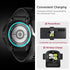 Miimall Waterproof Case for Samsung Galaxy Watch 6 40mm, Hard PC Bumper with Tempered Glass Screen Protector, Frosted