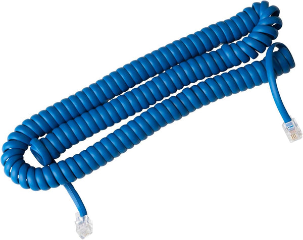 iSoHo Phones - Phone Cord for Landline Phone - Tangle-Free Handset Curly Telephones Land Line Cord, Easy to Use,