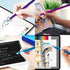 Bundle of 3-Pack 7.3" Extra Long Thin Tip High Precision Universal Capacitive Stylus Pens for Touch Screens