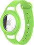 Case-Mate AirTag Bracelet for Kids, Flexible Holder Case with Lightweight Silicone Watch Band - Green