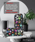 Compatible with iPhone 14 Pro Max Case, Cute Card Holder Slim Wallet Cases for Women, Colorful Doodle Paws