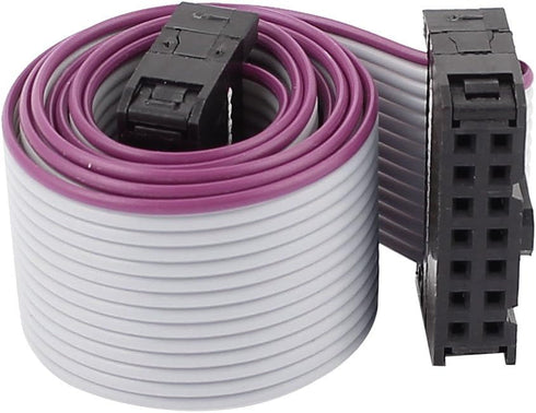 uxcell IDC 14-Pin Female to Female Connector - Hard Drive Flat Ribbon Cable