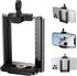 Adjustable Tripod Phone Mount Holder, Clip for iPhone Mount Adapter, Fits iPhone 15 14 13 12 Pro Max & Galaxy