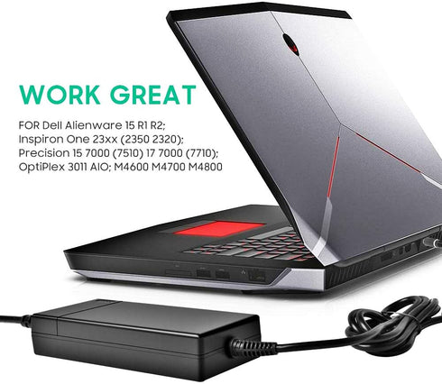 Original 180W 19.5V 9.23A AC Laptop Charger for Dell Precision 7510 7520 7530 7540 7550 7560 3530 7730 5530