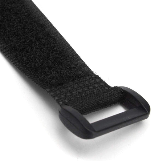 Premium Cinch Straps - Reusable Hook & Loop Tie Down Fastener Straps for Organizing Cables (Pack of 10)
