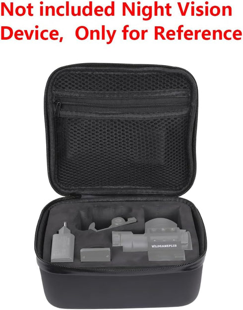 Zipper Waterproof Protective Box, EVA PU Travel Carrying Case Compatible with NVG10 Kit, Portable Storage Bag