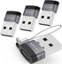 USB C to USB Adapter (4 Pack), USB-C Female to USB Male, Type C to USB A Converter for Apple MagSafe, iPhone 11 12 13
