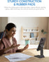 ARZOPA Cell Phone Stand Angle Height Adjustable Phone Holder for Desk, Foldable Phone Stand, Compatible with iPhone, iPad, Surface Pro, Portable Monitor 7"-15.6"