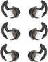 Silicone Earbud Tips for Bose QC20, QC20i, SoundSport, SIE2i, IE2, IE3 - 3 Pairs of Replacement Covers