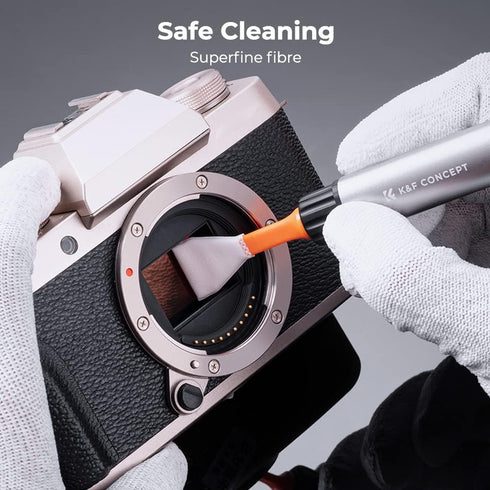 K&F Concept Lens Cleaning Pen Kit for APS-C CMOS & CCD Sensors, Includes 6 APS-C Sensor Cleaning Rods