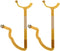 Be In Your Mind 2pcs 17-85mm f/4-5.6 Lens Aperture Flex Ribbon Replacement Cable Compatible with Canon