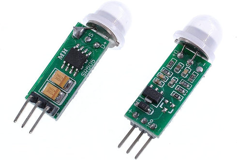 Oiyagai PIR Motion Sensor Module, HC-SR505, 2-Pack Infrared Detector for Arduino, DIY Security Projects