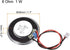 uxcell 4pcs 1W 8 Ohm DIY Magnetic Speaker Replacement Loudspeaker with PH2.0/1.25mm-2P Terminal Line, 28mm Round Shape