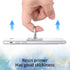 Bremorou 4Pcs 360 Butterfly Cell Phone Ring Stand Holder Cute Metal Butterfly Shaped Cellphone Grip Rotating Metal Hand