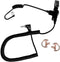 Earphone Connection Tactical Ear Gadgets EP1089SC Fox 3.5mm Listen Only Earpiece with Black Acoustic