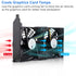GDSTIME Graphic Card Fans, Dual 90mm 92mm Video Card Cooler for PCI Slot - VGA Fan