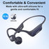 5.3 32GB MP3 IP68 8H Headset Swimming, Voistek Bone Conduction Headphones, Bluetooth with Player, Waterproof Vibrating