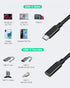 1.6FT USB C Male to Female Extension Cable, Type C USB 3.1 Gen 2, 10Gbps Data, 100W Charging for MacBook Pro, iPad Pro,