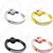 4 Pcs Diamond Cell Phone Ring Holder Stand, Transparent Finger Grip Clear Phone Ring Grip for Back of Phone Compatible