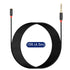 J&D 3.5mm to 1/4 Headphone Adapter Cable, Gold Plated Audiowave Series for Mixer Guitar Piano Amplifier