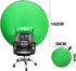 Denash 56" Green Screen Backdrop, Diameter Foldable Green Background, Portable Webcam Background for Video Chats