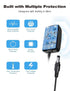 LONNKY 12V 2A 1 4 DC Security Camera Power Adapter Combine with to Power Splitter for CCTV Security Camera System