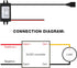 Weewooday 12v to 5v DC Converter Buck Module, USB Output Power Adapter, DC Car Power Converter Regulator (1 Piece)