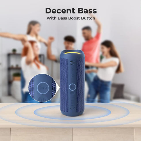 RIENOK Portable Bluetooth Speaker 30W with True Wireless Stereo HD Sound, IPX7 Waterproof