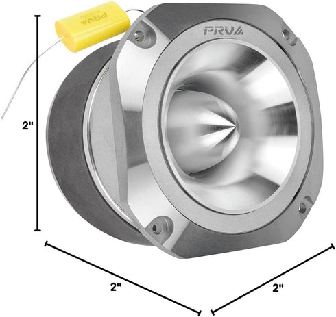 PRV AUDIO TW700Ti-CR Super Tweeter, 4" Titanium Bullet, 8 Ohm, 240 Watts, Single