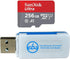 SanDisk 256GB UHS-I Ultra Micro SD Card for LG Phone, Compatible with LG Velvet 5G, K92 5G, V60 ThinQ 5G Bundle