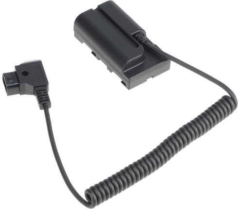 FocusFoto NP-F550 Dummy NP-F970 NP-F570 NP-F750 NP-F770 F960 D-Tap Connector to Full Decoded Battery Adapter Cable